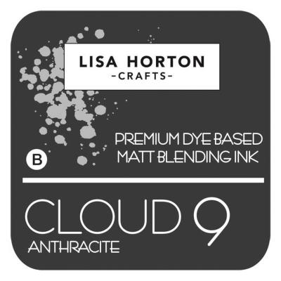 Lisa Horton Crafts Cloud 9 Dye Based Matte Blending Ink Pad - Anthracite